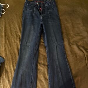 Lucky Brand Dark Blue Flare Jeans